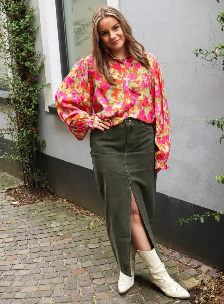 Skirt ashley - army