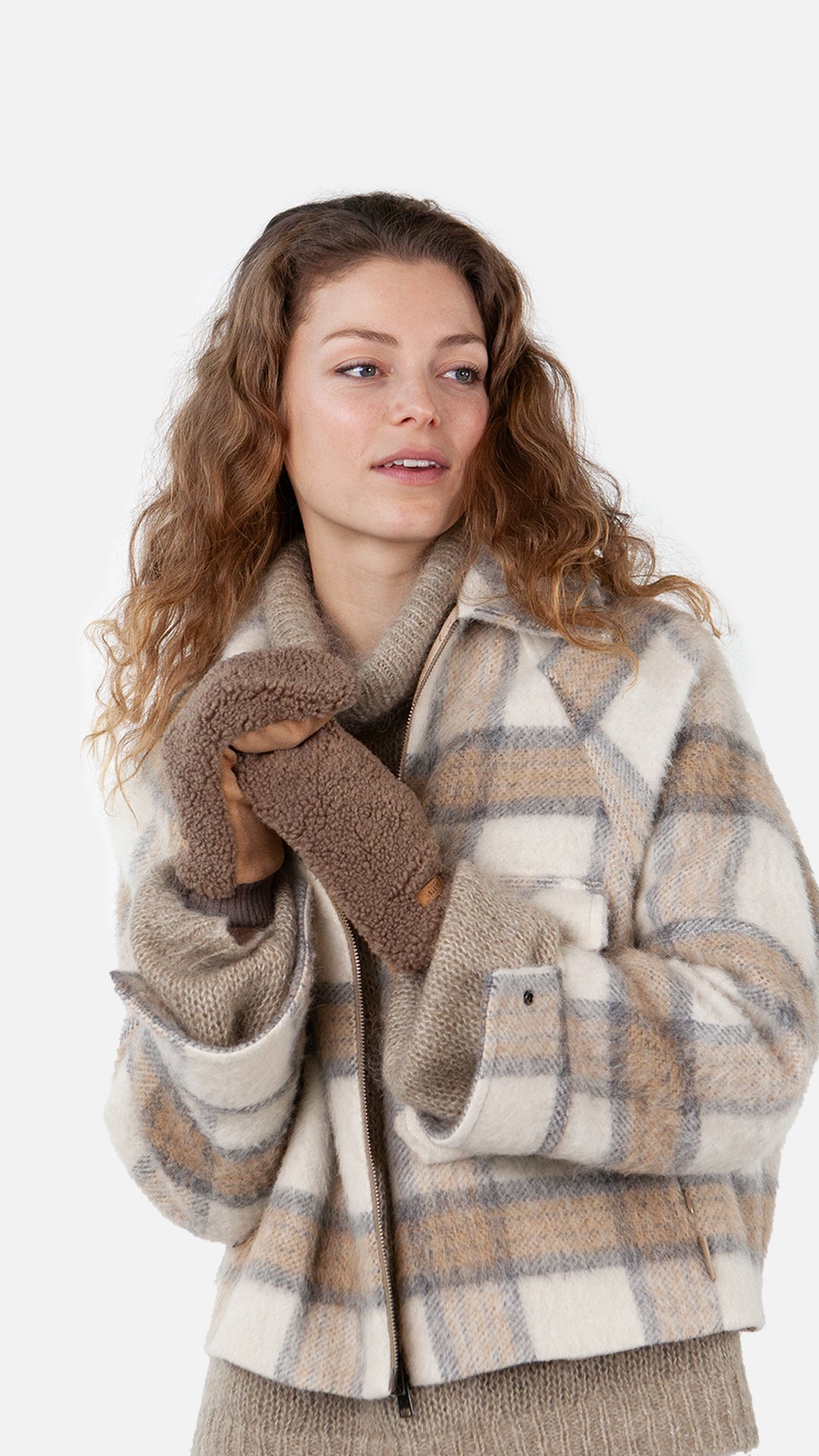 Teddy Mitts - Brown