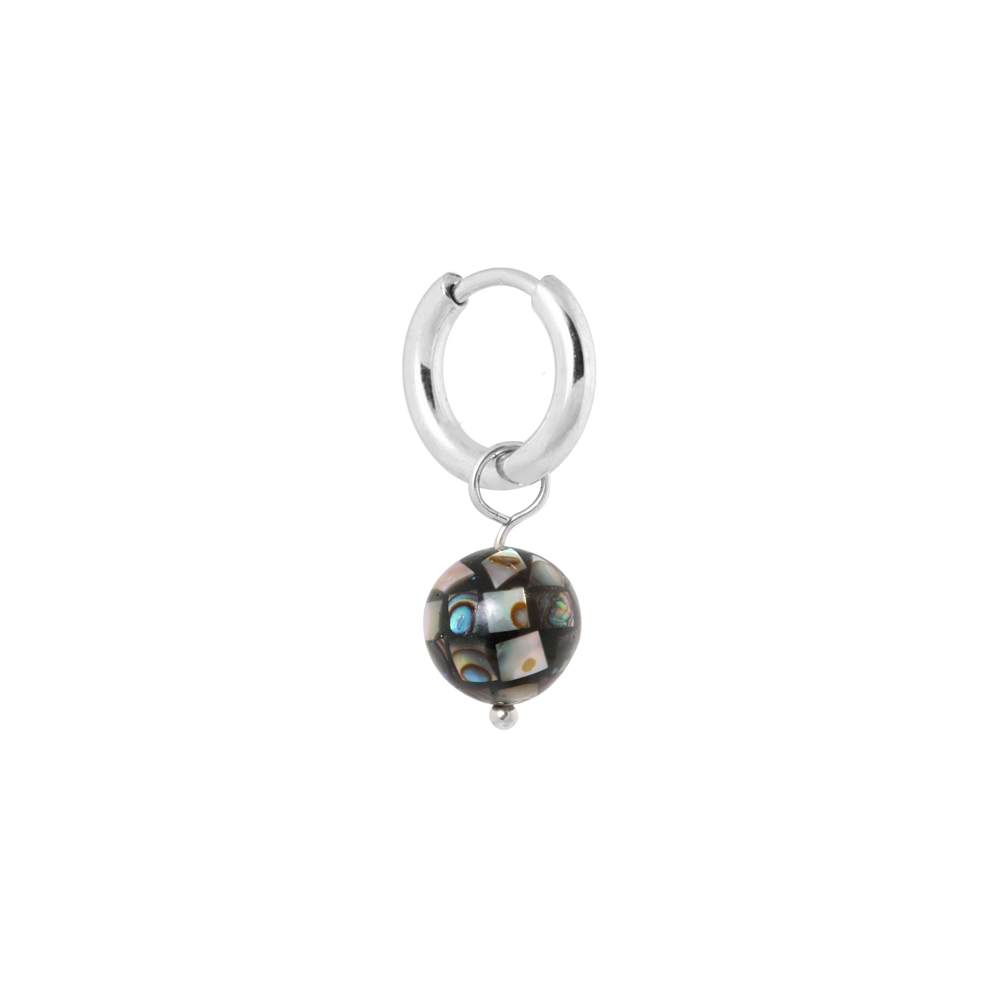 Disco hoop silver