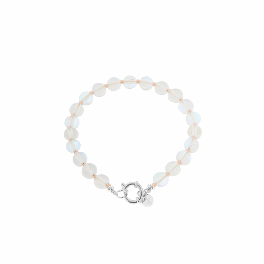 Ocean glow bracelet silver