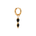 Noir glow hoop gold