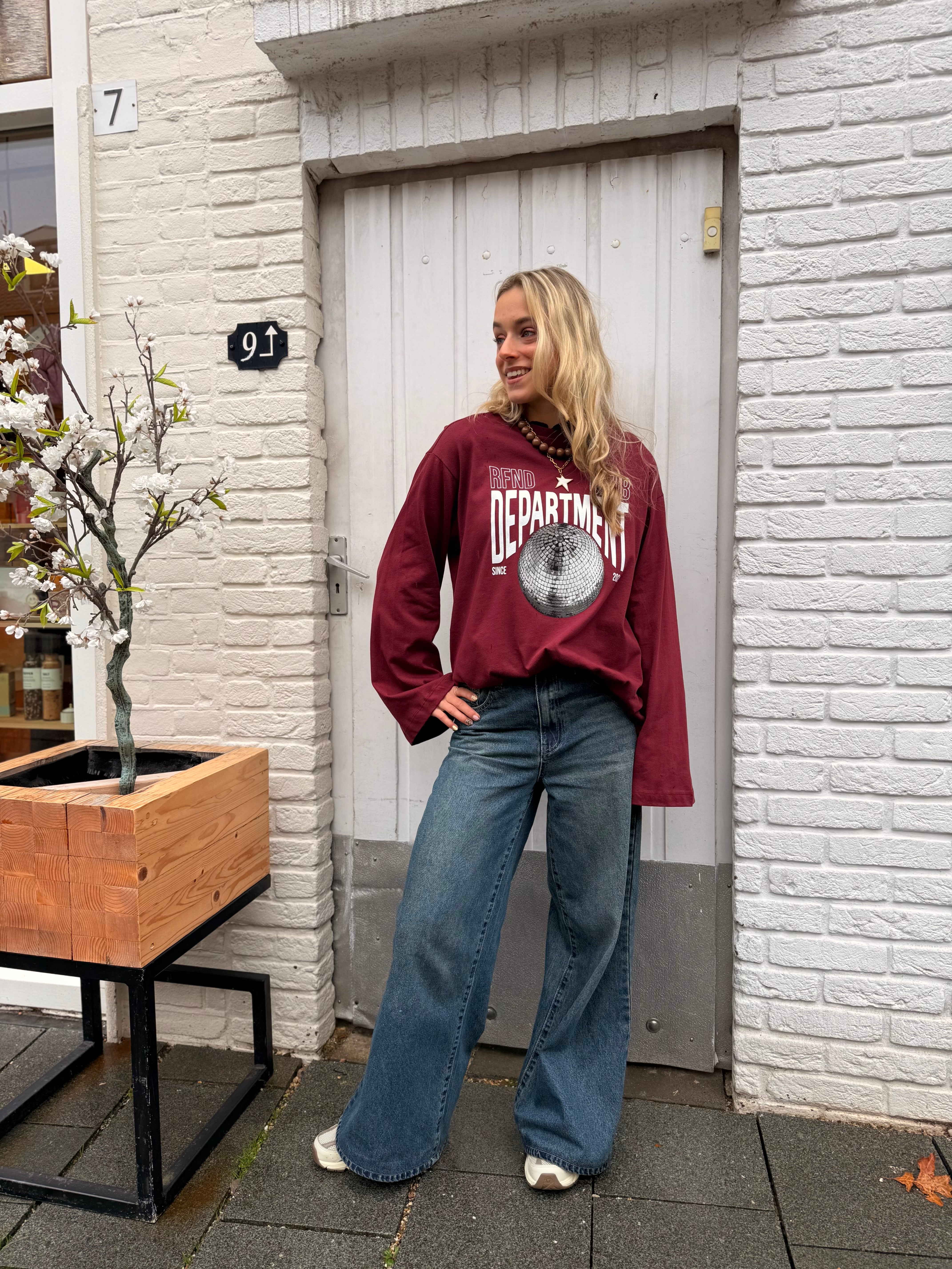 Longsleeve WINNIE - Bordeaux