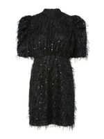 Yasilza 2/4 sequin dress - show - black