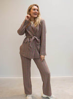 Yaseyra ls blazer - rose violet
