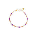 Terra purple bracelet gold