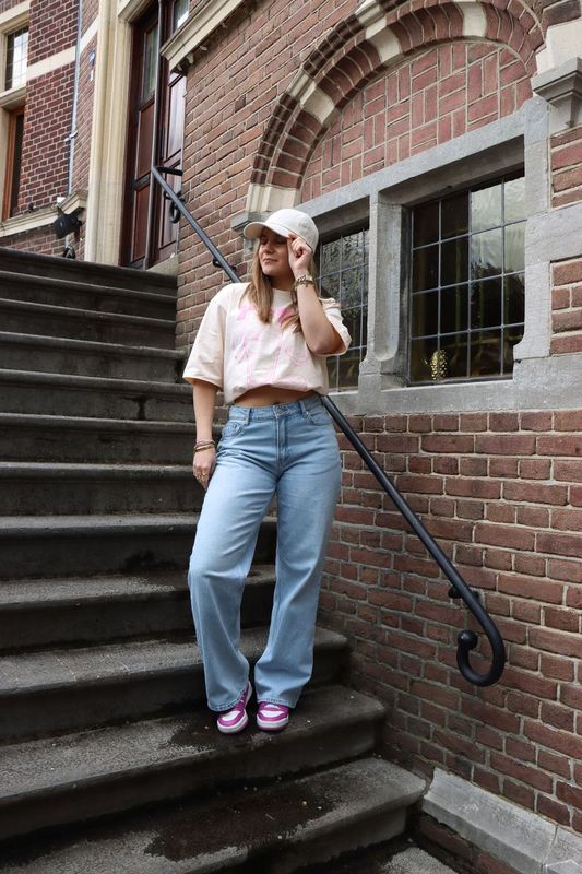 Oversized shirt Maggy - vintage white