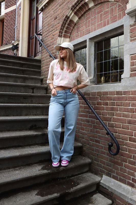 Oversized shirt Maggy - vintage white