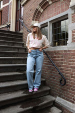 Oversized shirt Maggy - vintage white