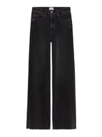 Loose fit jeans - washed black