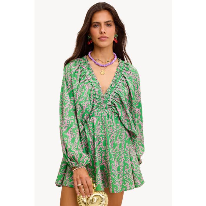 In the mood for romance  - green pink