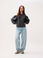 Sweater with cut out - Carbon