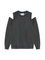 Sweater with cut out - Carbon