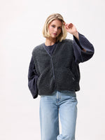 Teddy bodywarmer - Dark grey