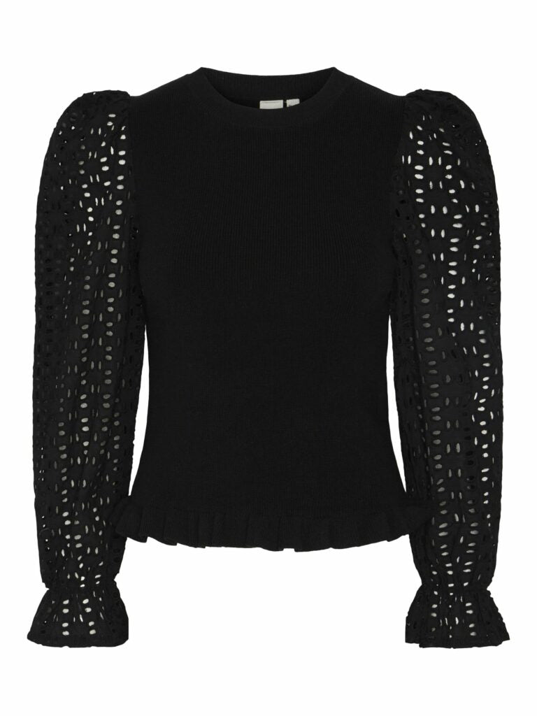 Yasholli knit pullover noos - black