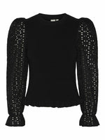 Yasholli knit pullover noos - black