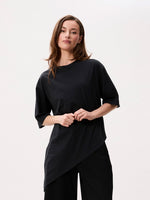 Asymmetric Tshirt - Black