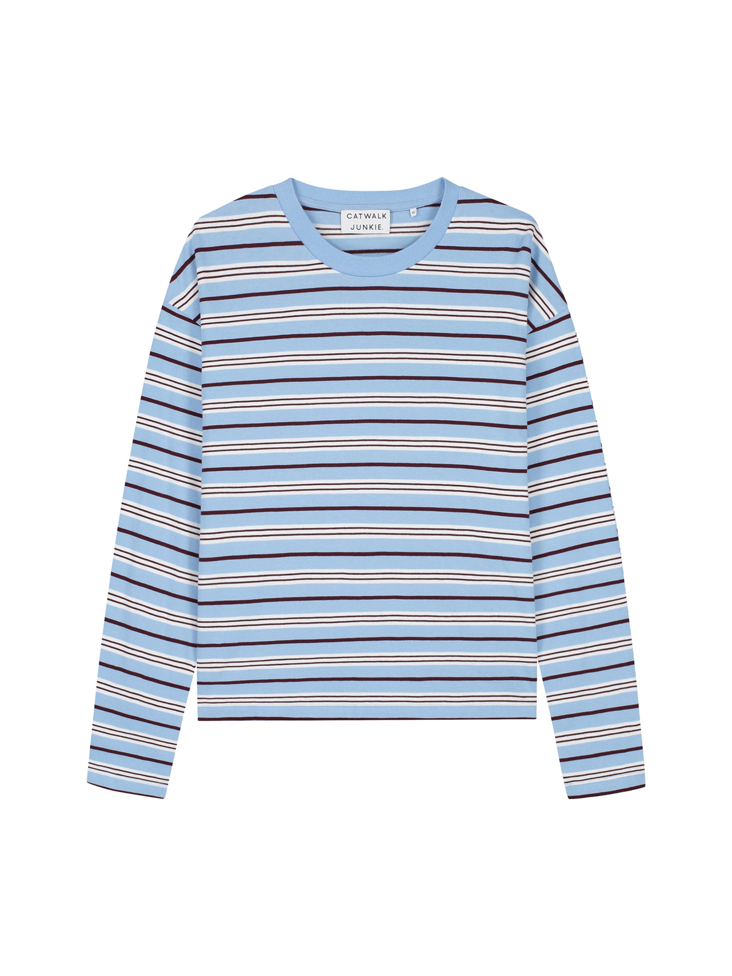 Striped long sleeve - blue