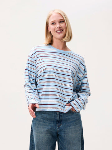 Striped long sleeve - blue