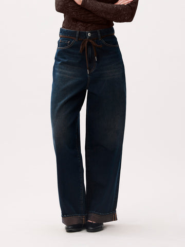 Baggy fit jeans - Blue shadow