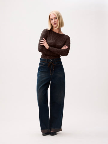 Baggy fit jeans - Blue shadow