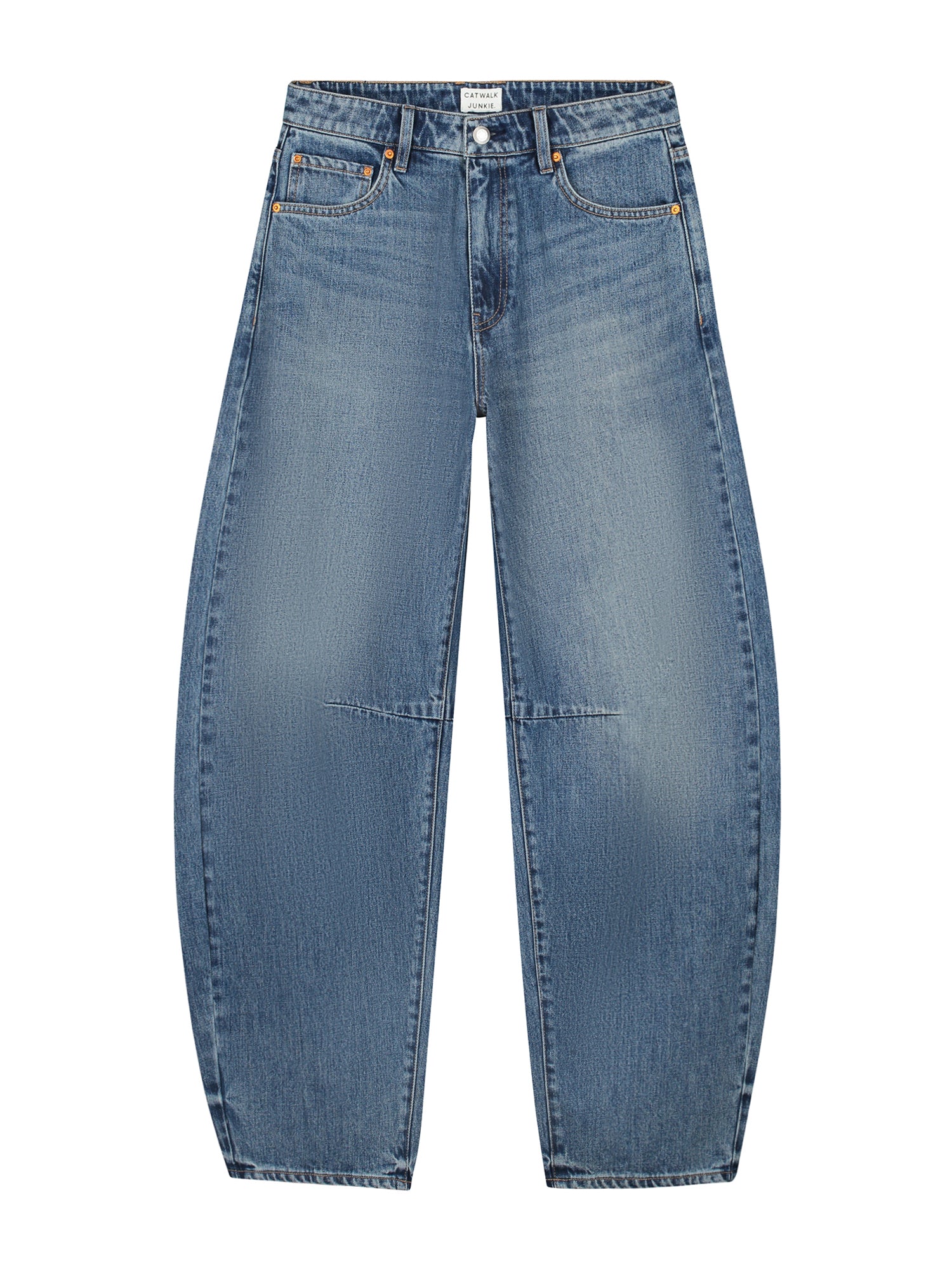 Bold barrel fit jeans - medium blue