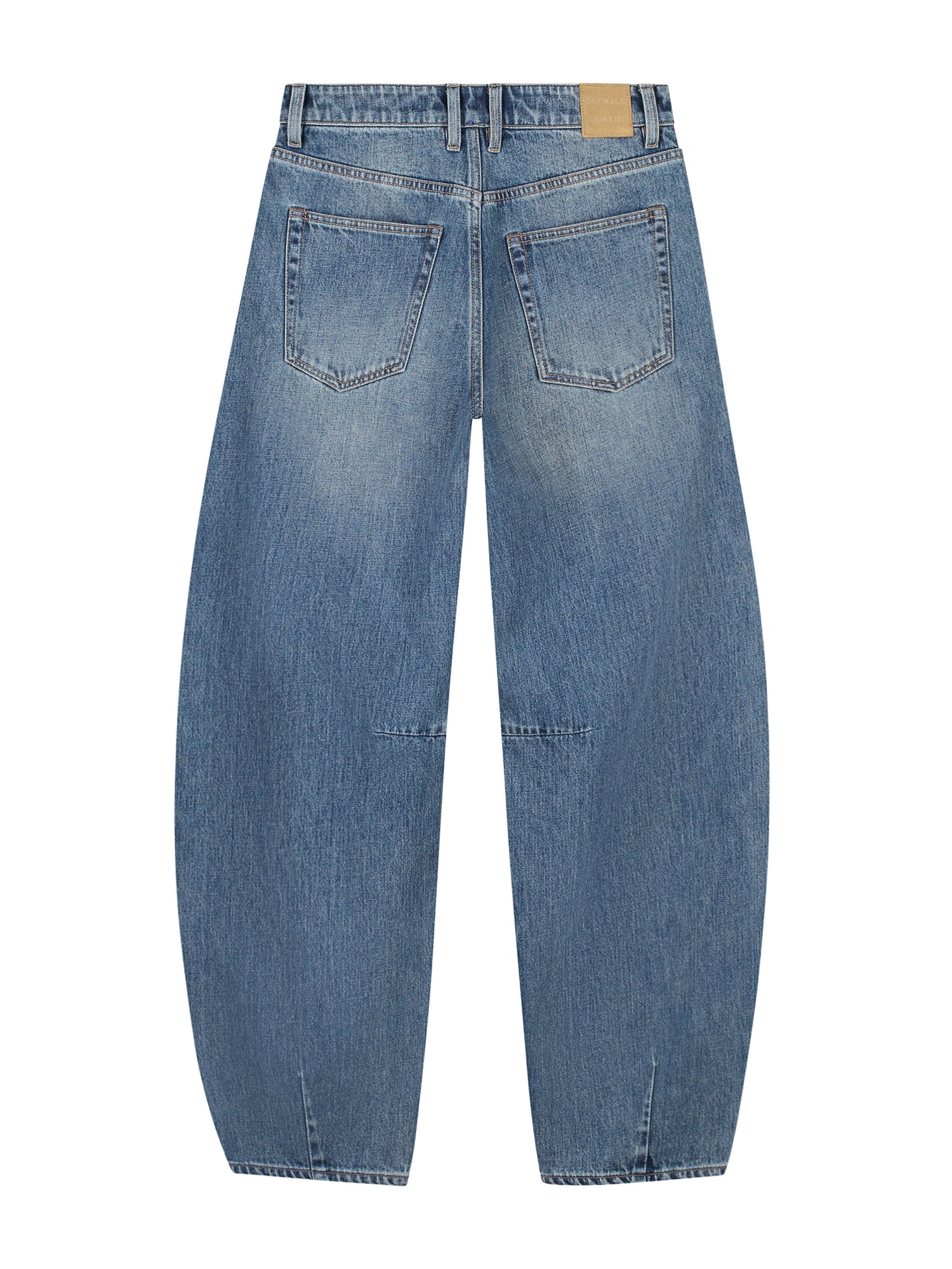 Bold barrel fit jeans - medium blue
