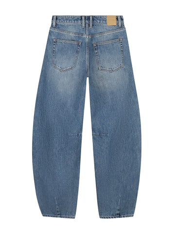 Bold barrel fit jeans - medium blue