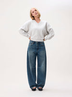 Bold barrel fit jeans - medium blue