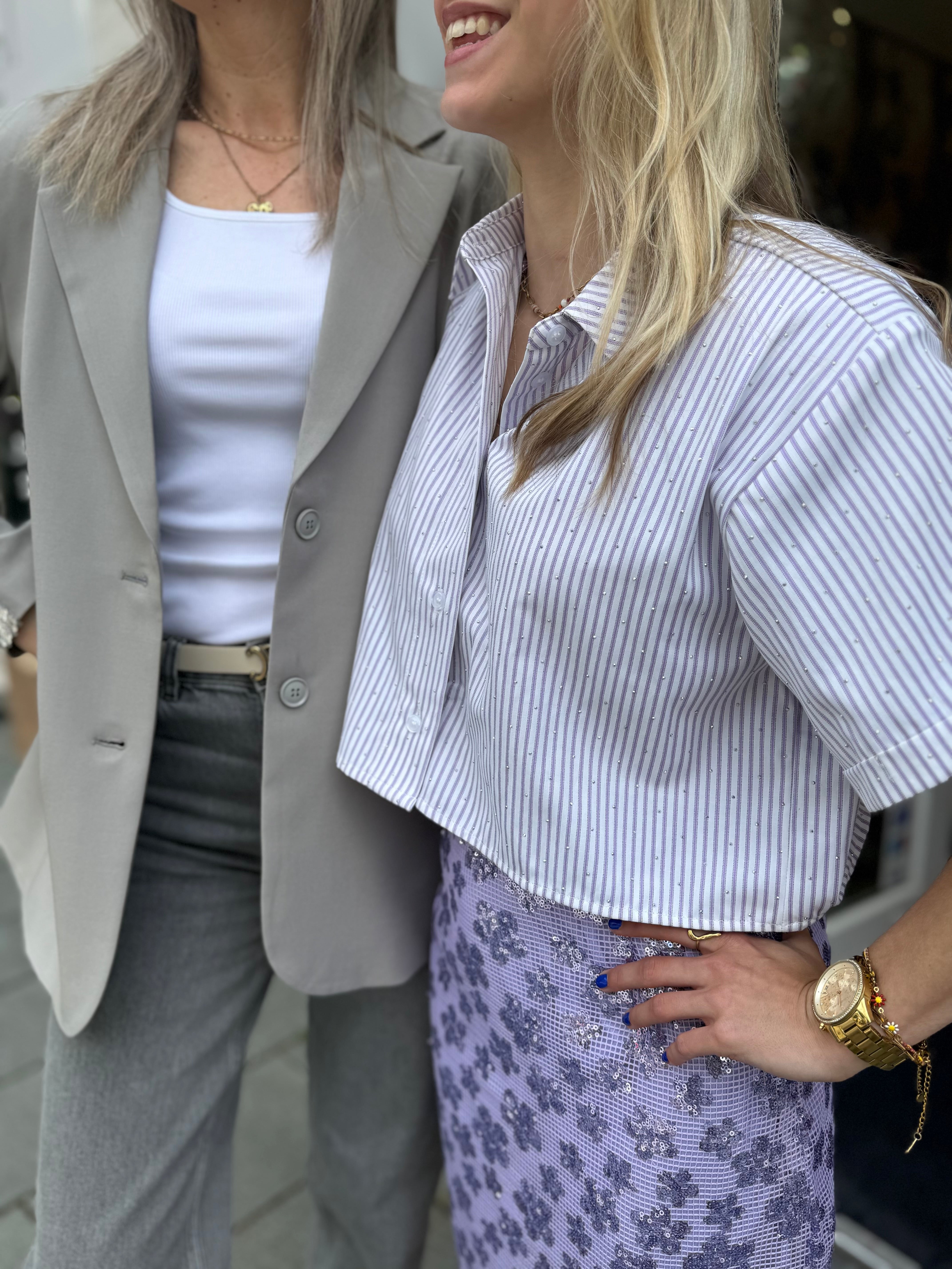 Cropped blouse STEPH