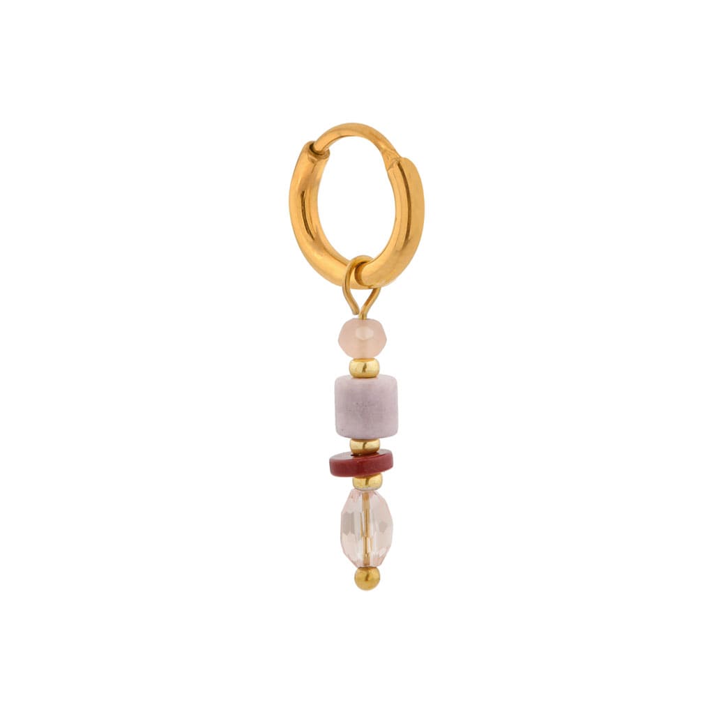 Single sweet dreams hoop gold