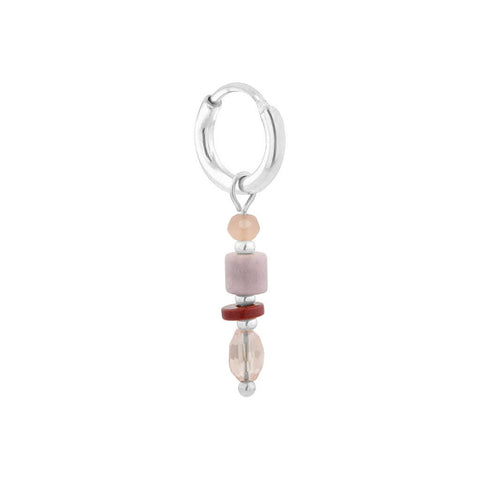 Single sweet dreams hoop silver