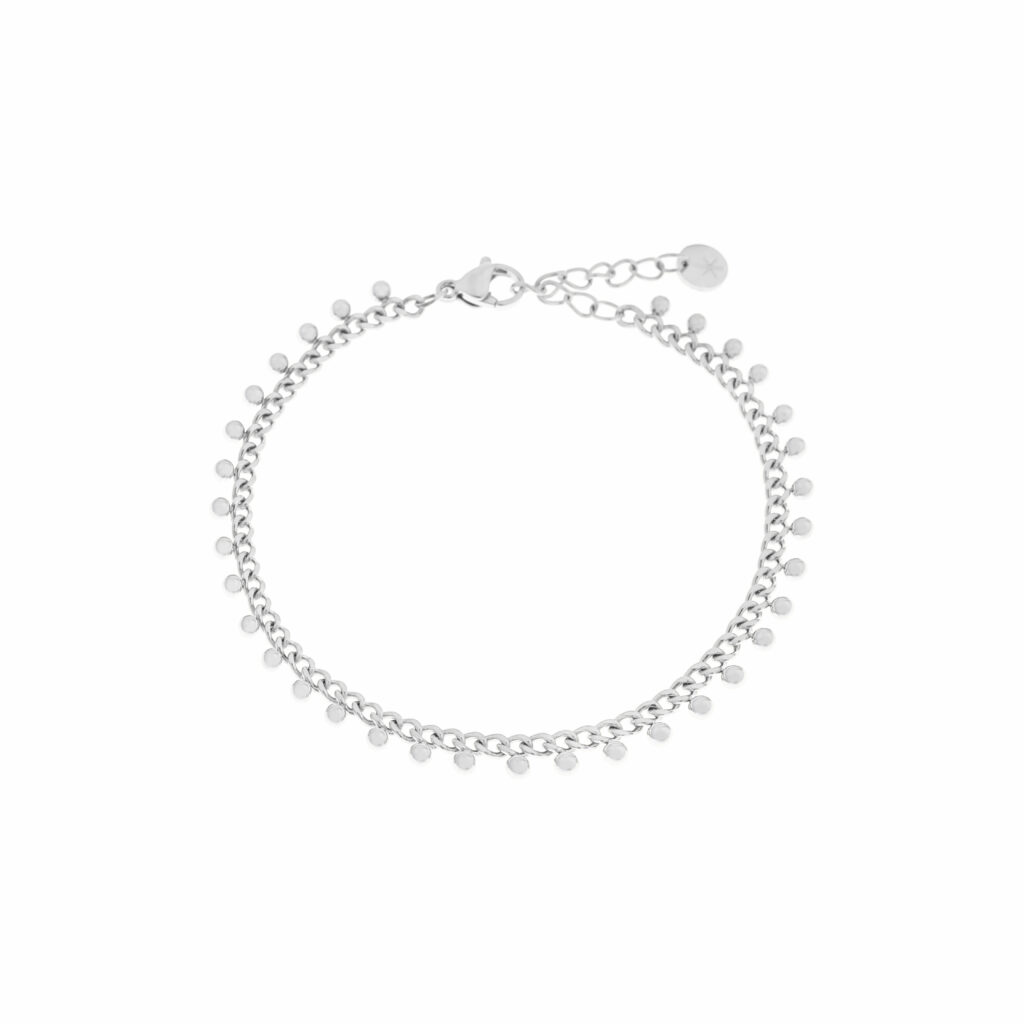 Baby dots bracelet silver