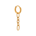 Single sisi hoop gold
