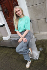 Smiley shirt Bruna - mint