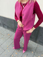 Pants Solange - Fuchsia purple