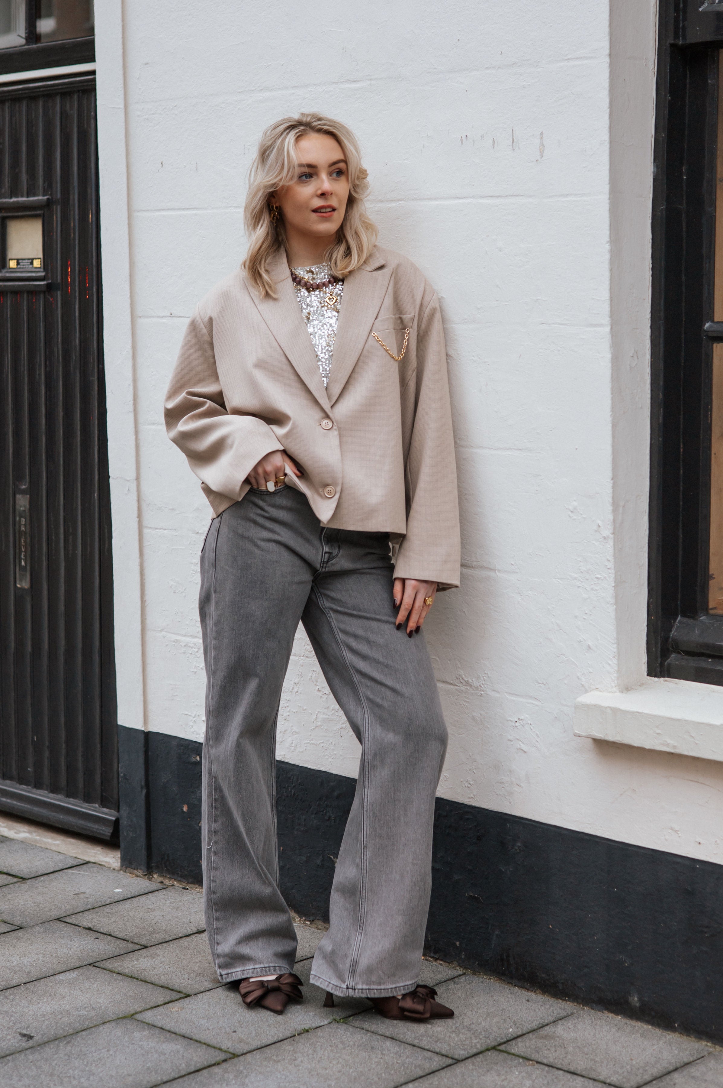 Blazer JACKIE - Sand