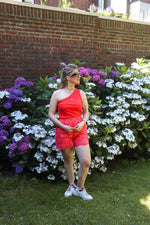 Short Quinn - coral
