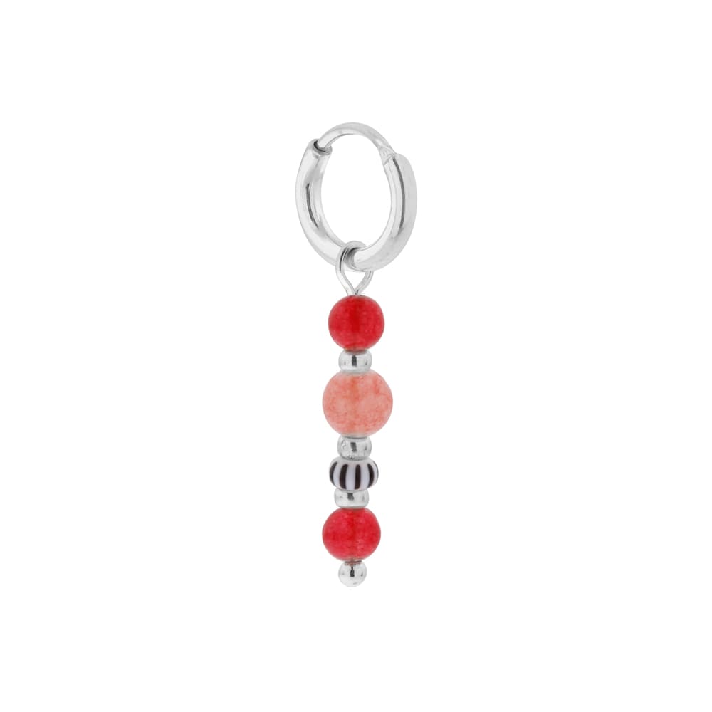 Single candy cane silver