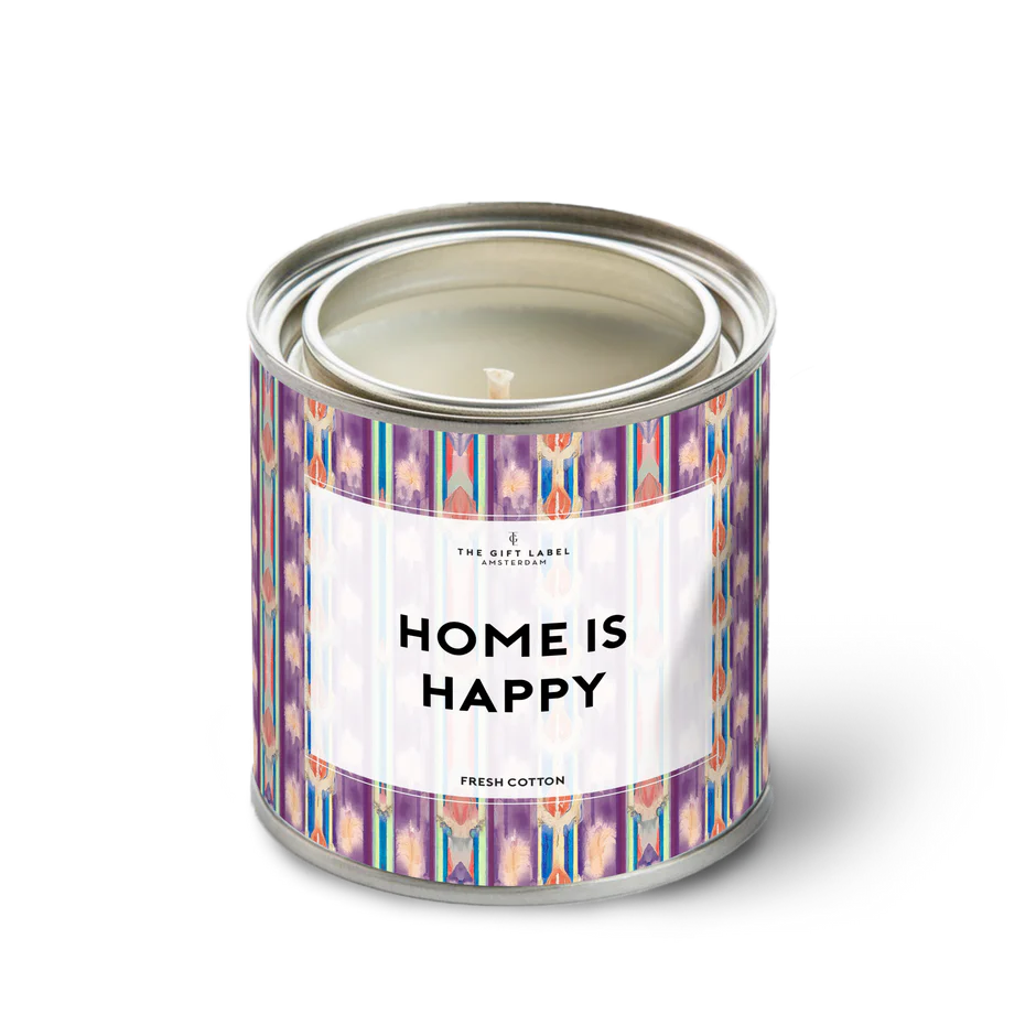 Candletin90gr - Home is happy FW25 - Jasmine Vanilla