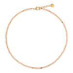 Golden sand necklace gold