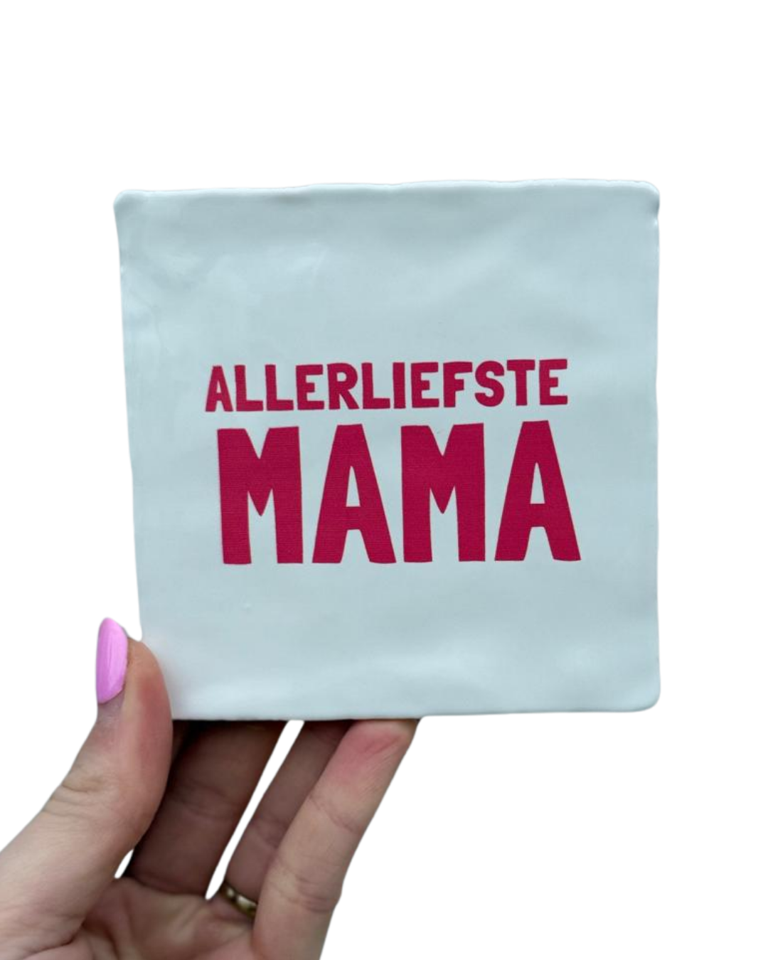 Tegel - Allerliefste mama - wit