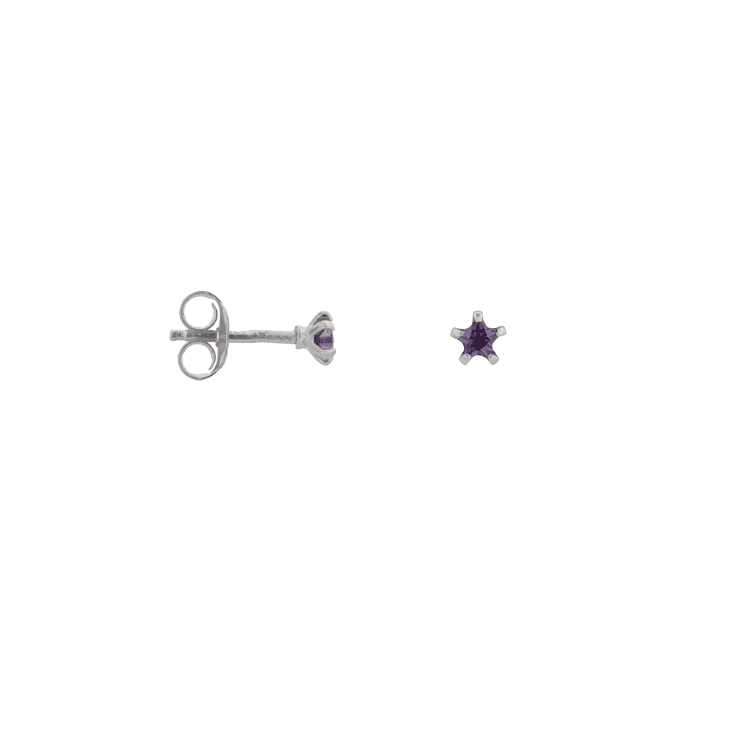 Purple star silver