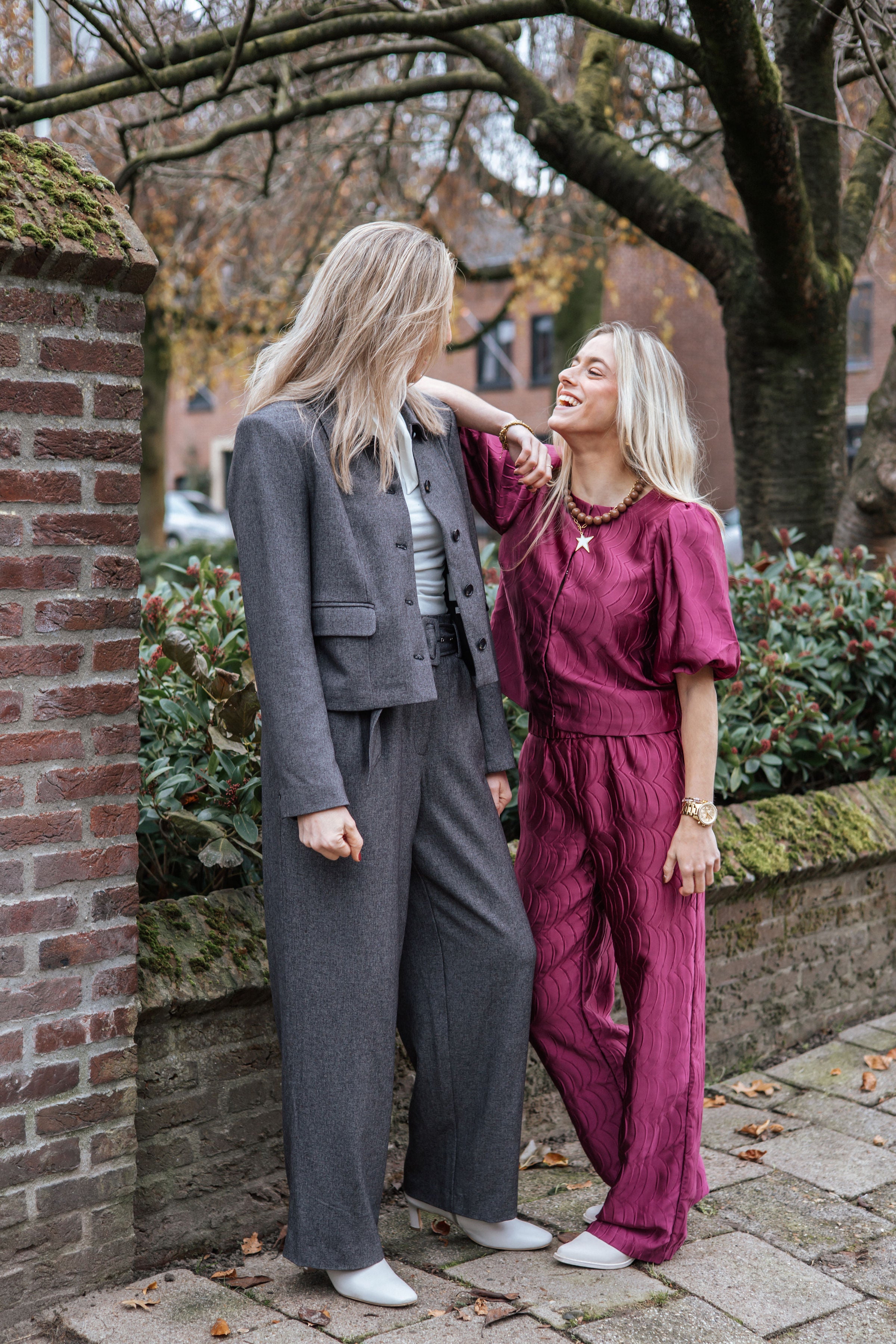 Yaslimo Pants - Berry