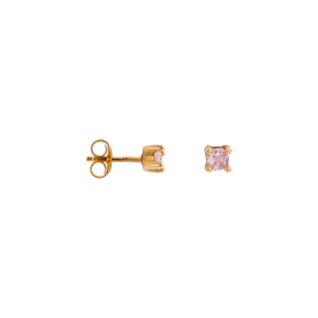 Shiny pink gold