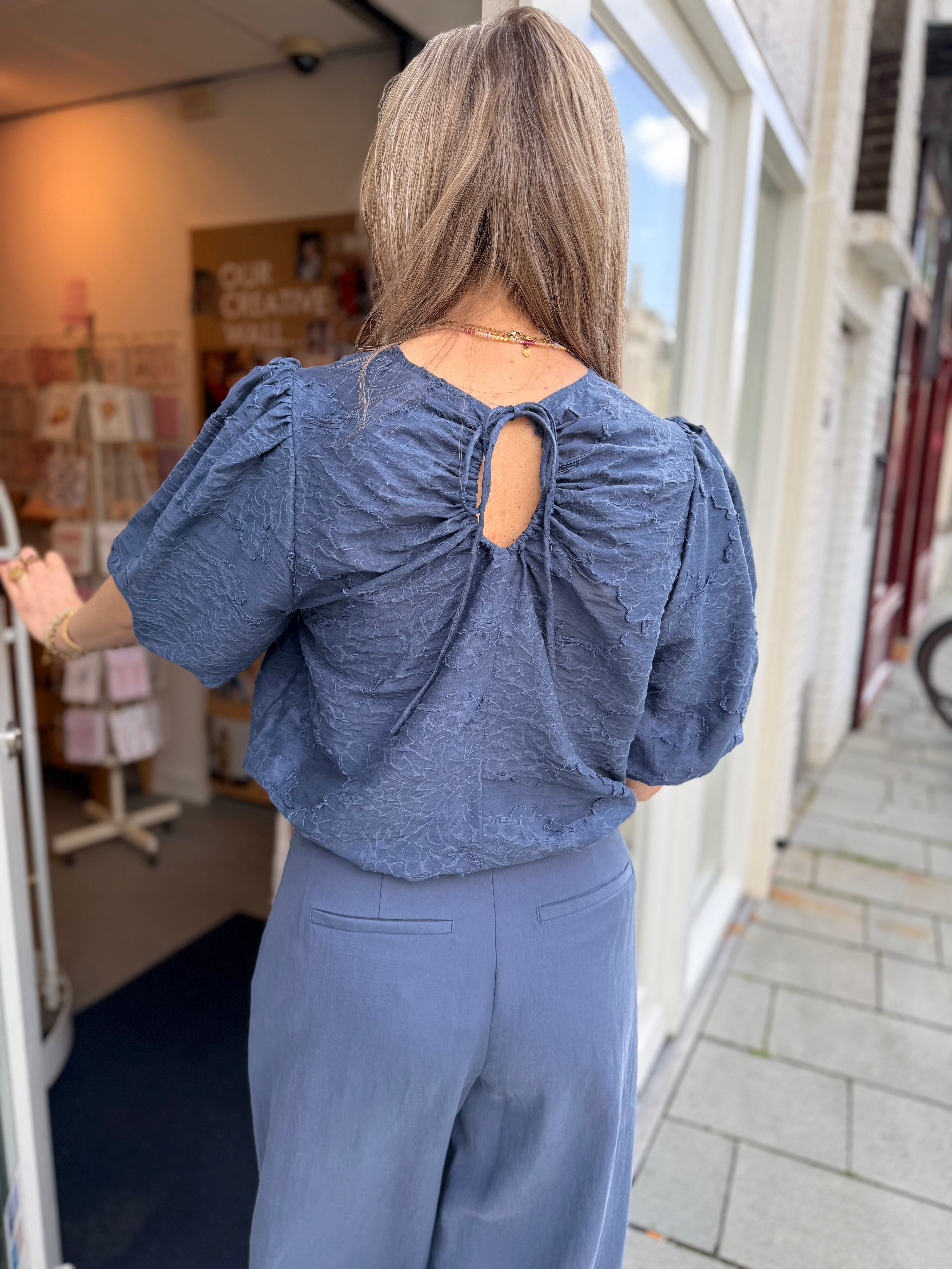 MschOrkidea 2/4 top - vintage indigo