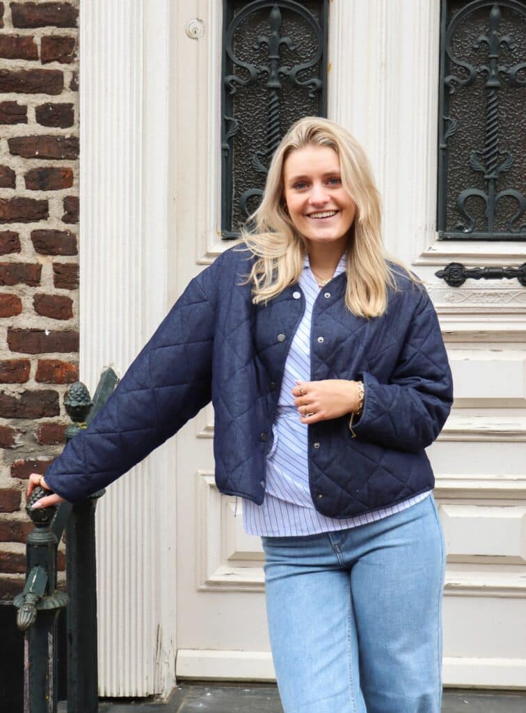 MSCHLysandra Jacket - Deep rinse