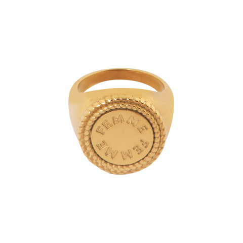 Femme ring gold