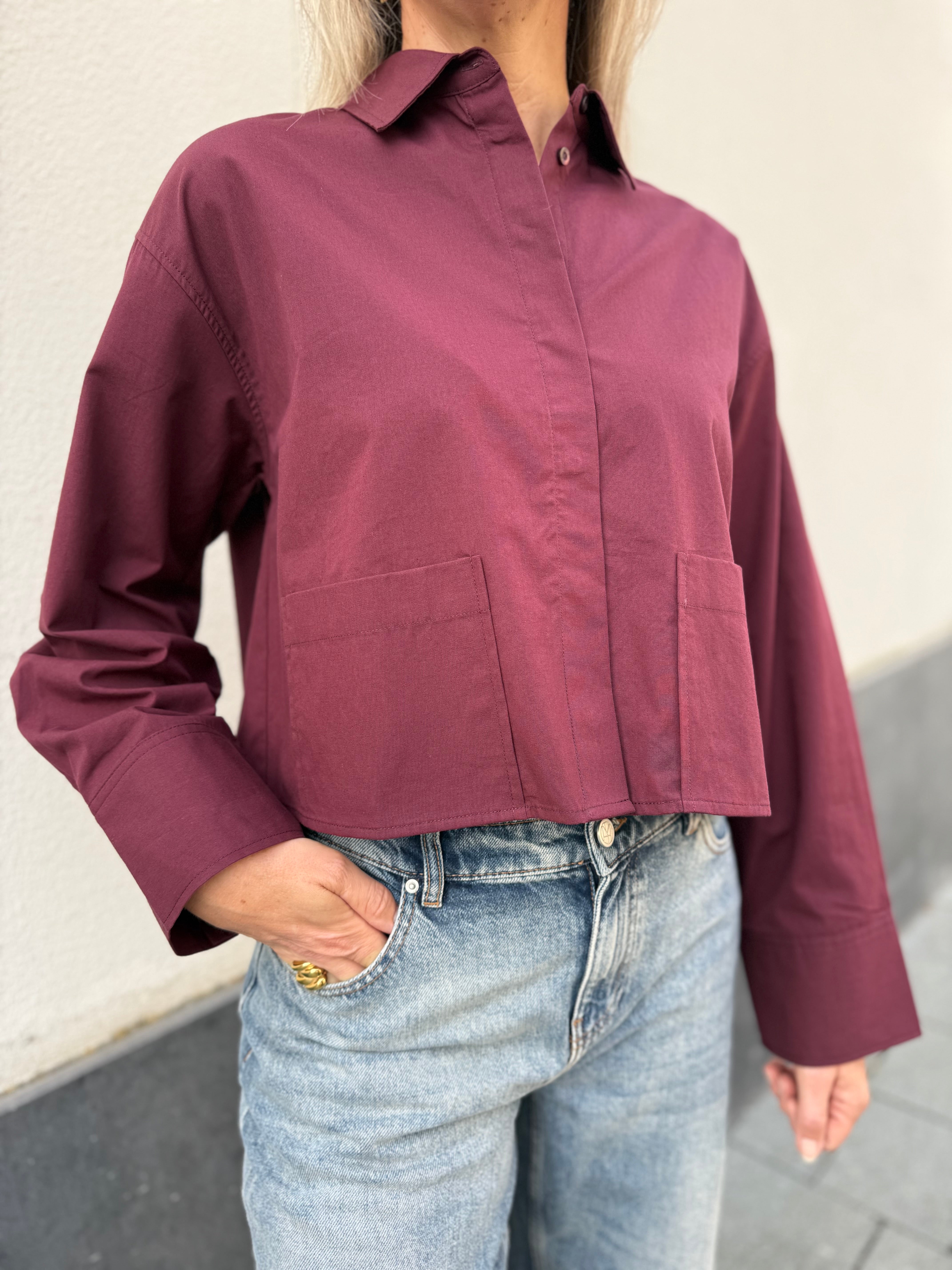 Yaslee LS short shirt - Port Royale