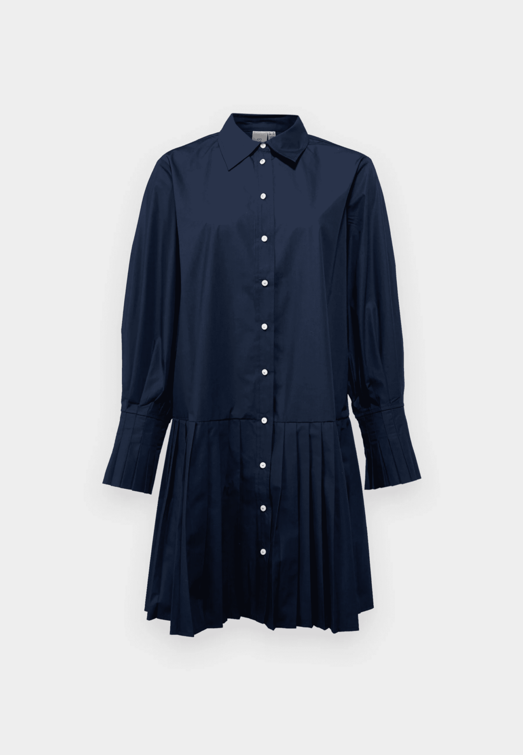 Yasroyanna ls shirt dress - navy blazer