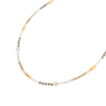 Sand sparkle necklace gold
